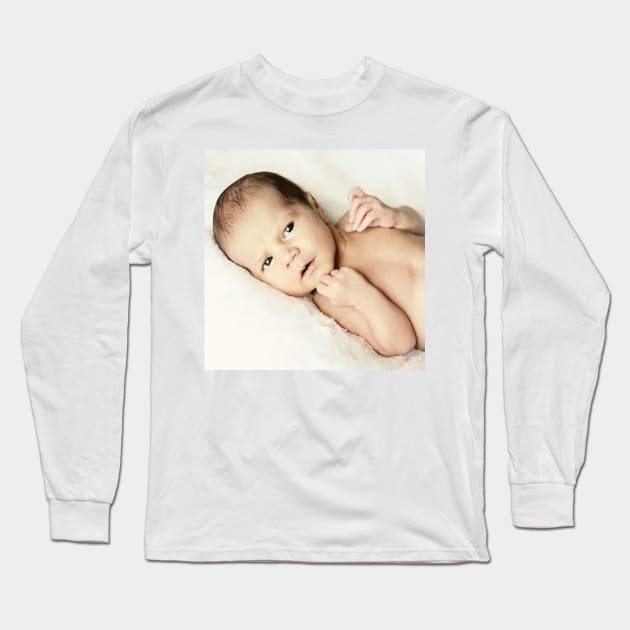 Little Thinker Long Sleeve T-Shirt by micklyn